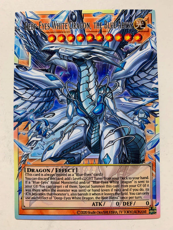 Deep-Eyes White Dragon, the Blue Abyss | Overframe Rare | Orica PROXY
