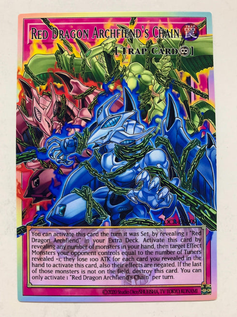 Red Dragon Archfiend’s Chain | Overframe Rare | Orica PROXY