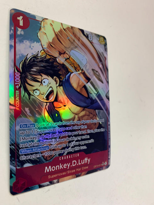 Monkey.D.Luffy OP14-013 (Alternate Art) | FULL HOLO | Orica PROXY