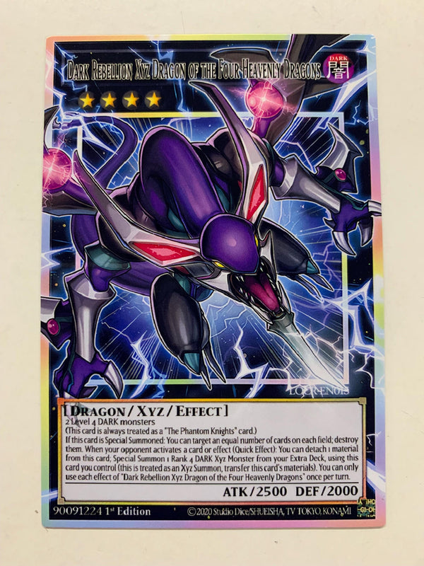 Dark Rebellion Xyz Dragon of the Four Heavenly Dragons | Overframe Rare | Orica PROXY