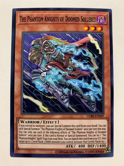 The Phantom Knights of Doomed Solleret | Super Rare | Orica PROXY