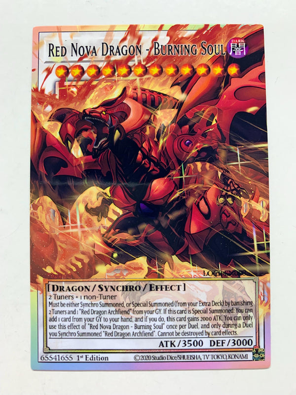 Red Nova Dragon - Burning Soul | Overframe Rare | Orica PROXY