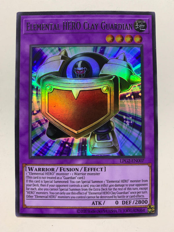 Elemental HERO Clay Guardian | Super Rare | Orica PROXY