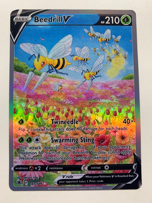 Beedrill V 161/189 | FULL HOLO | Orica PROXY