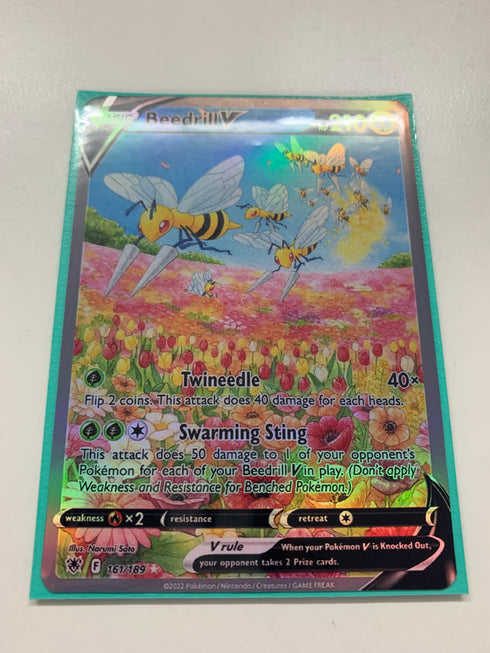 Beedrill V 161/189 | FULL HOLO | Orica PROXY