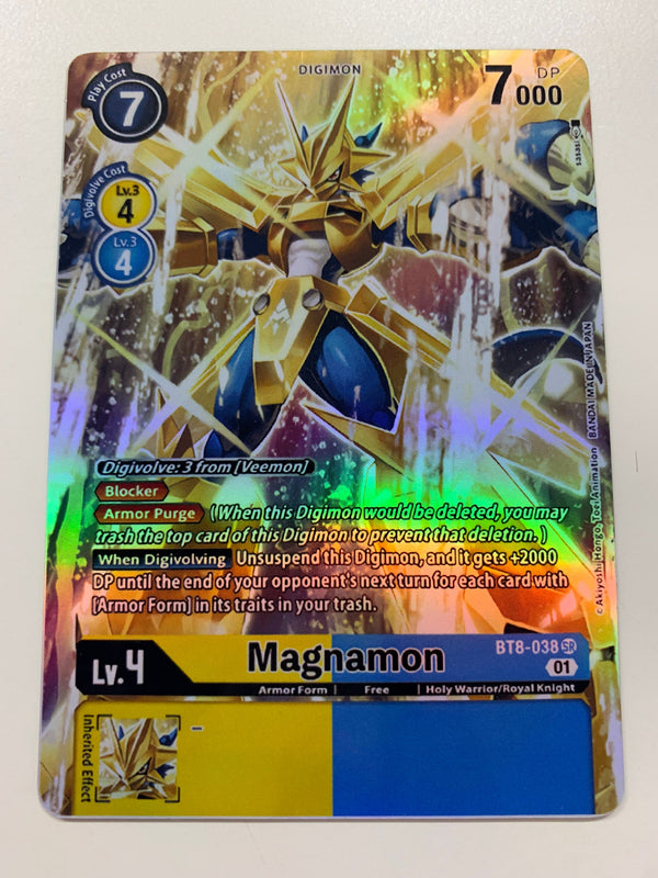Magnamon BT8-038 (Alternate Art) | FULL HOLO | Orica PROXY