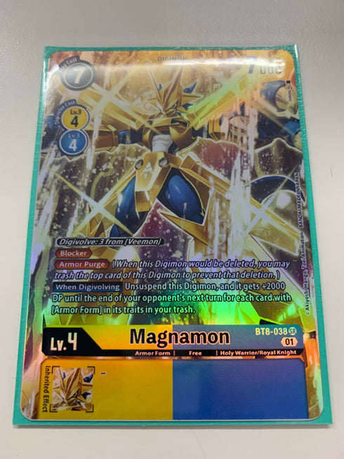Magnamon BT8-038 (Alternate Art) | FULL HOLO | Orica PROXY