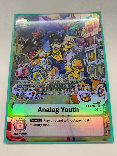Analog Youth EX1-066 (Alternate Art) | FULL HOLO | Orica PROXY