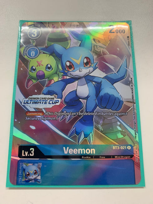 Veemon BT3-021 (Alternate Art) | FULL HOLO | Orica PROXY
