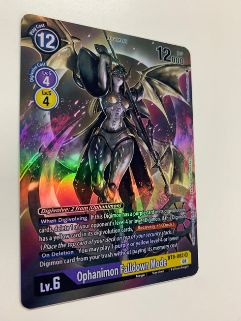 Ophanimon Falldown Mode BT8-082 (Alternate Art) | FULL HOLO | Orica PROXY