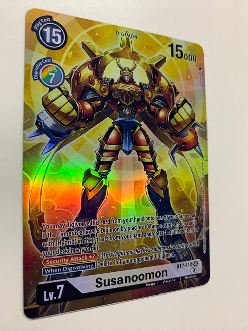 Susanoomon BT7-112 (Alternate Art) | FULL HOLO | Orica PROXY