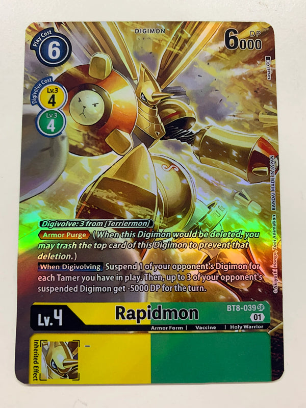 Rapidmon BT8-039 (Alternate Art) | FULL HOLO | Orica PROXY