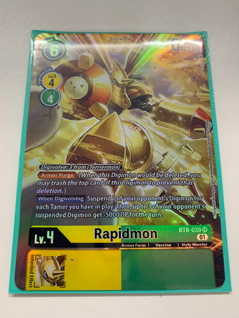 Rapidmon BT8-039 (Alternate Art) | FULL HOLO | Orica PROXY