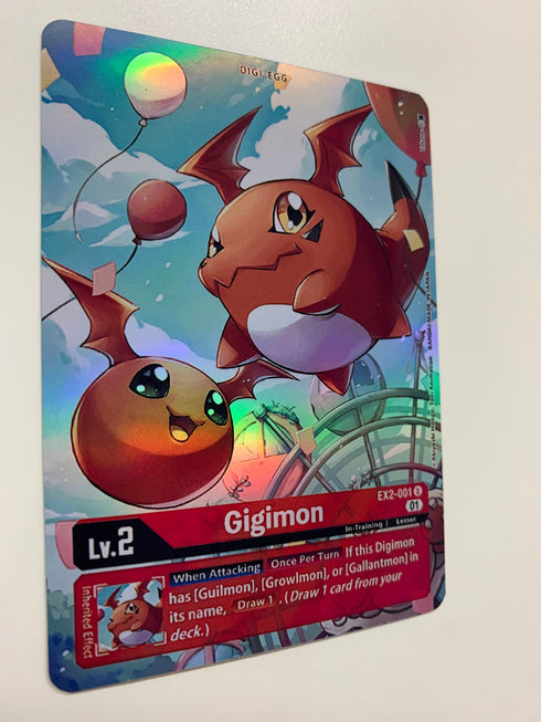Gigimon EX2-001 (Alternate Art) | FULL HOLO | Orica PROXY