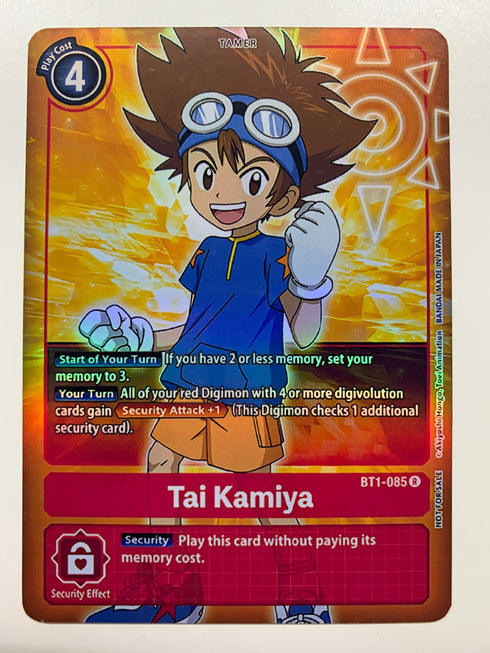 Tai Kamiya BT1-085 (Alternate Art) | FULL HOLO | Orica PROXY