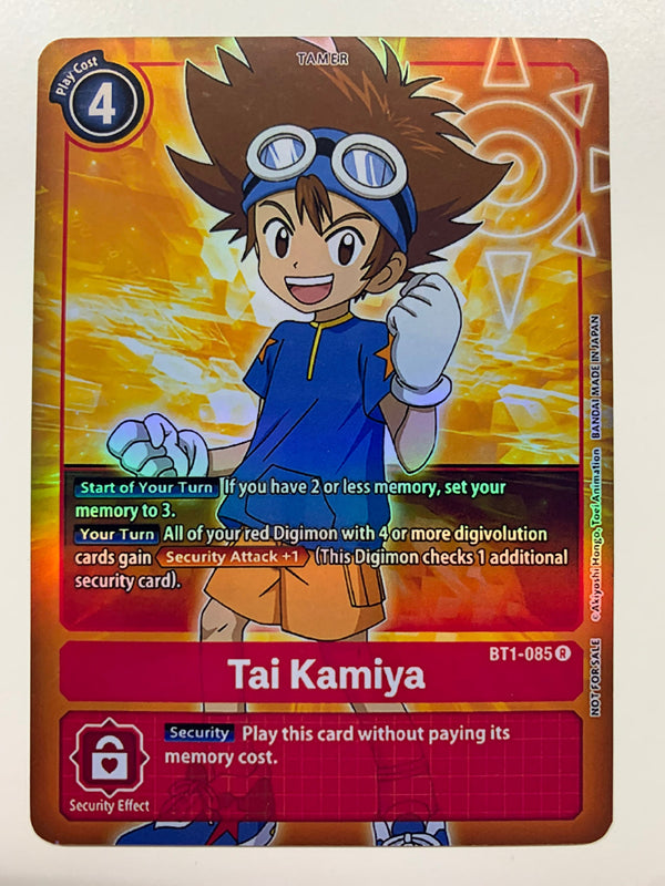 Tai Kamiya BT1-085 (Alternate Art) | FULL HOLO | Orica PROXY