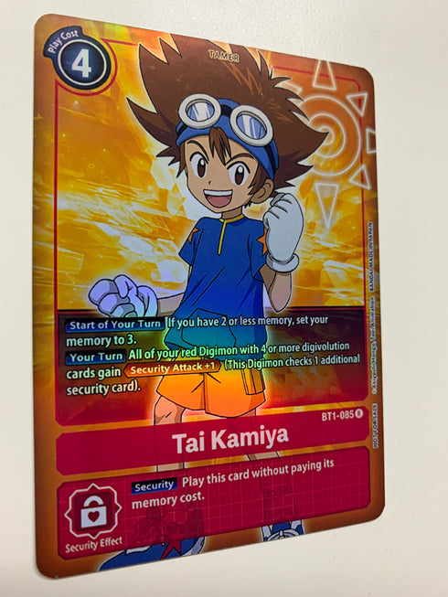 Tai Kamiya BT1-085 (Alternate Art) | FULL HOLO | Orica PROXY