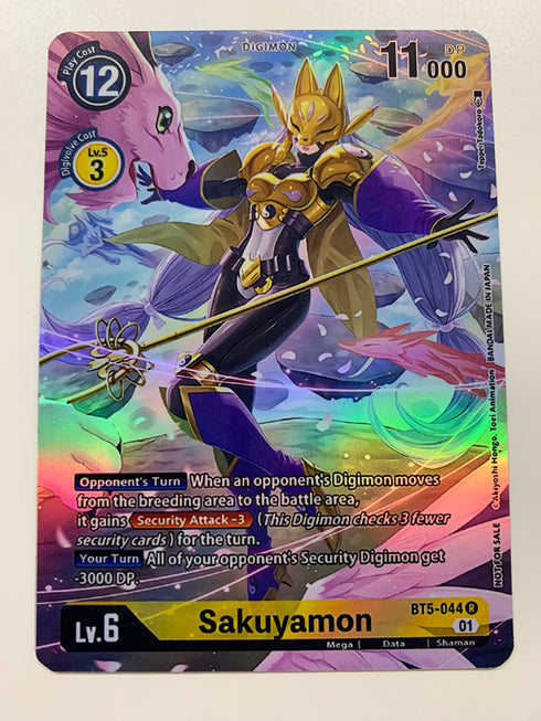 Sakuyamon BT5-044 (Alternate Art) | FULL HOLO | Orica PROXY