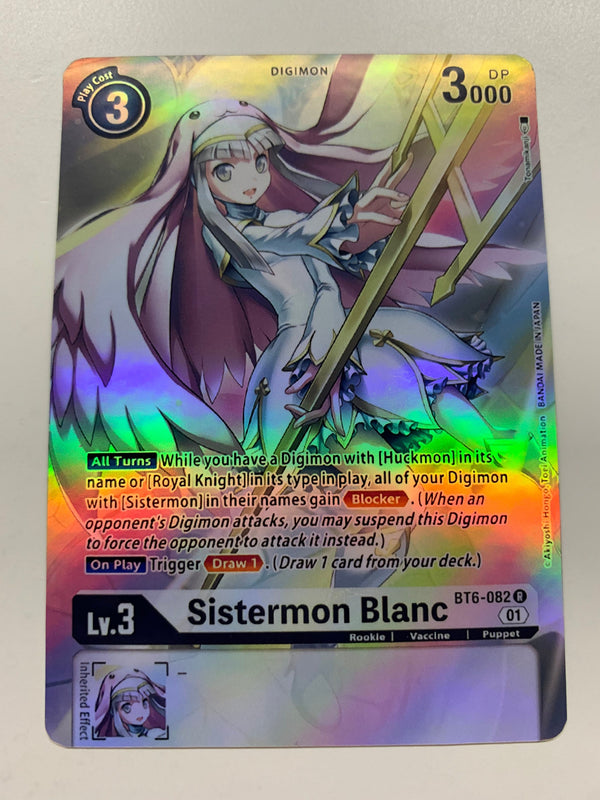 Sistermon Blanc BT6-082 (Alternate Art) | FULL HOLO | Orica PROXY