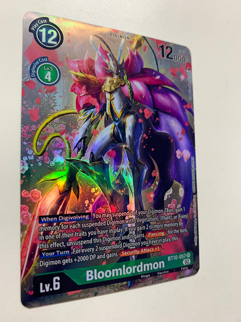 Bloomlordmon BT10-057 (Alternate Art) | FULL HOLO | Orica PROXY