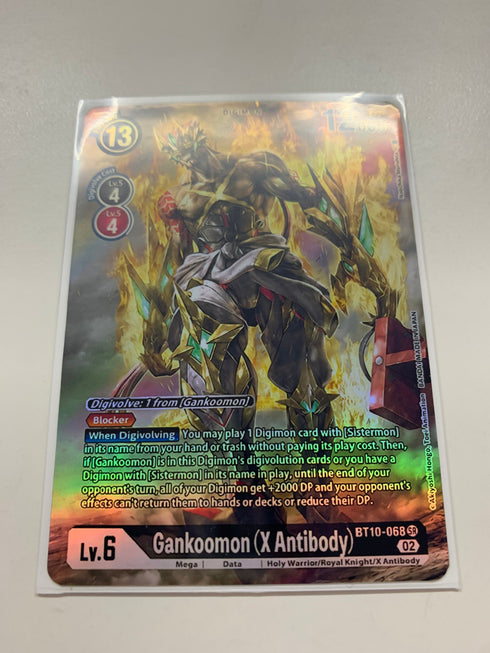 Gankoomon (X Antibody) BT10-068 (Alternate Art) | FULL HOLO | Orica PROXY