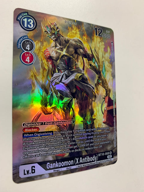 Gankoomon (X Antibody) BT10-068 (Alternate Art) | FULL HOLO | Orica PROXY
