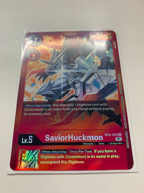 SaviorHuckmon BT6-015 (Alternate Art) | FULL HOLO | Orica PROXY
