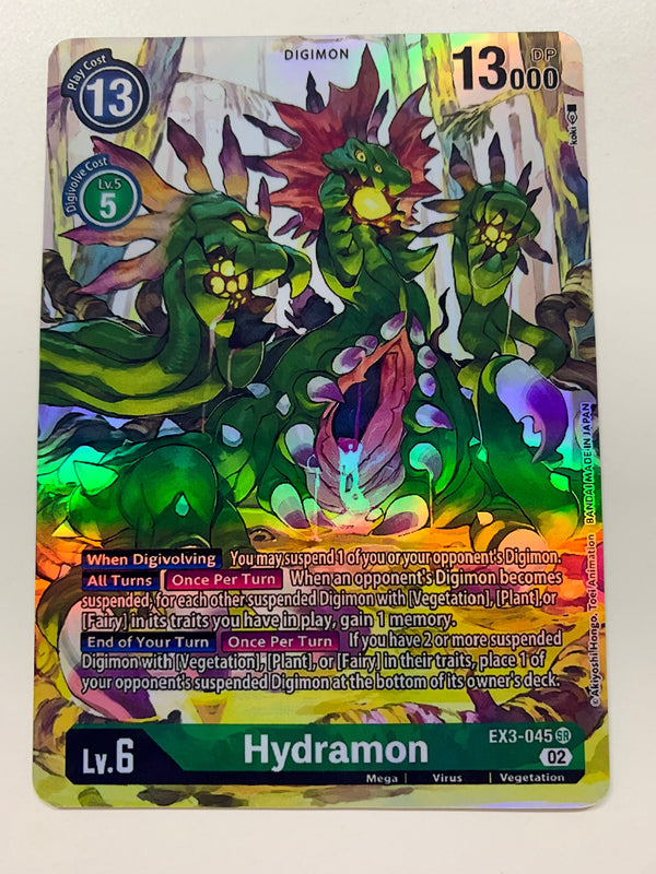 Hydramon EX3-045 (Alternate Art) | FULL HOLO | Orica PROXY
