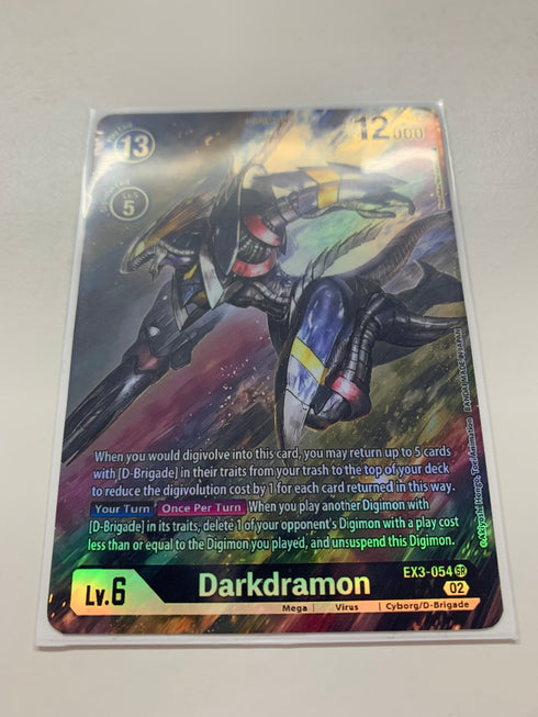 Darkdramon EX3-054 (Alternate Art) | FULL HOLO | Orica PROXY