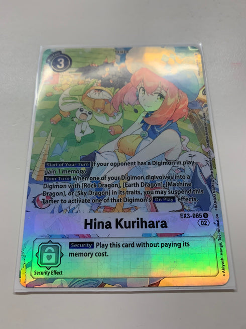 Hina Kurihara EX3-065 (Alternate Art) | FULL HOLO | Orica PROXY