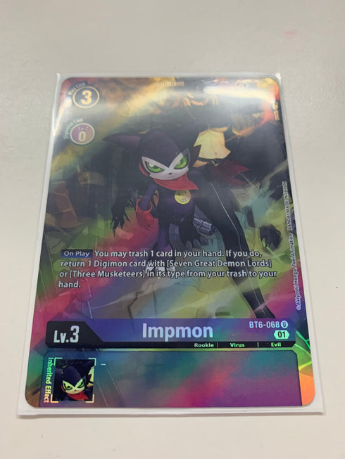 Impmon BT6-068 (Alternate Art) | FULL HOLO | Orica PROXY