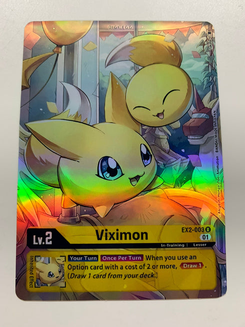 Viximon EX2-003 (Alternate Art) | FULL HOLO | Orica PROXY