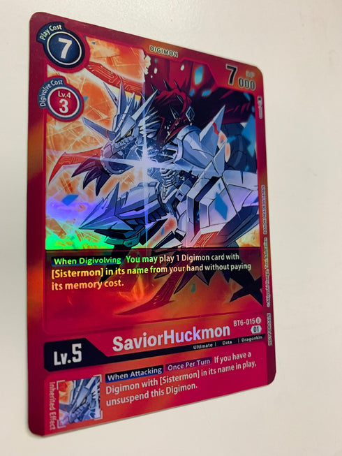 SaviorHuckmon BT6-015 (Alternate Art) | FULL HOLO | Orica PROXY