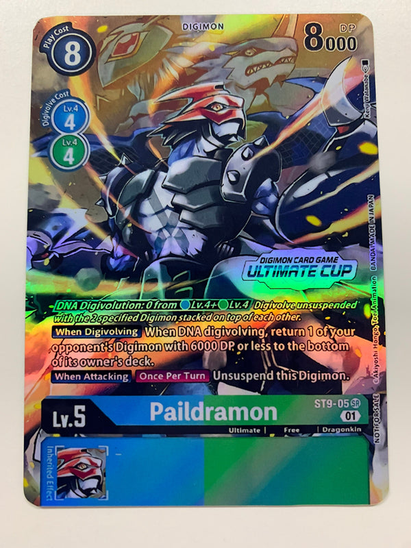 Paildramon ST9-05 (Alternate Art) | FULL HOLO | Orica PROXY