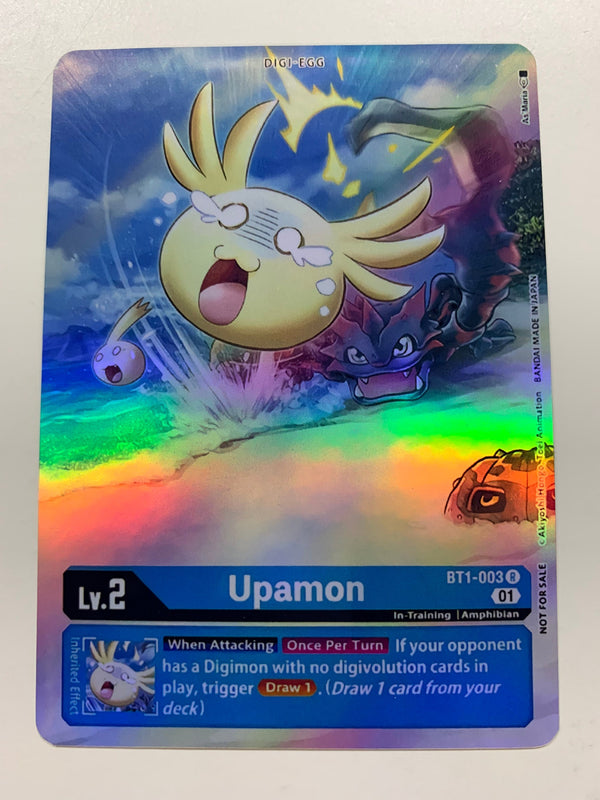 Upamon BT1-003 (Alternate Art) | FULL HOLO | Orica PROXY
