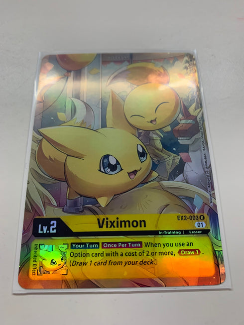 Viximon EX2-003 (Alternate Art) | FULL HOLO | Orica PROXY