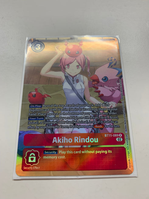 Akiho Rindou BT11-089 (Alternate Art) | FULL HOLO | Orica PROXY