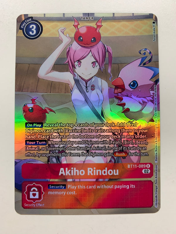 Akiho Rindou BT11-089 (Alternate Art) | FULL HOLO | Orica PROXY