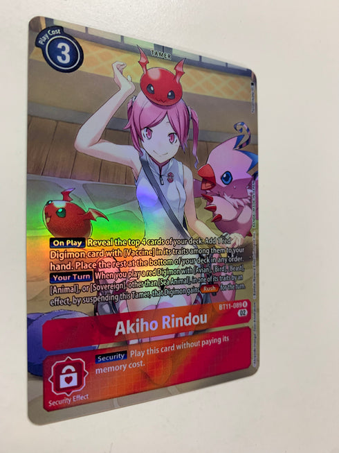 Akiho Rindou BT11-089 (Alternate Art) | FULL HOLO | Orica PROXY