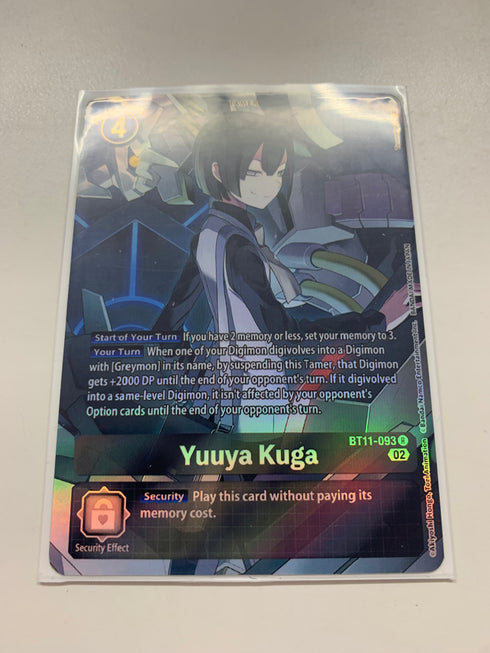 Yuuya Kuga BT11-093 (Alternate Art) | FULL HOLO | Orica PROXY