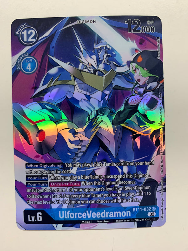UlforceVeedramon BT11-032 (Alternate Art) | FULL HOLO | Orica PROXY