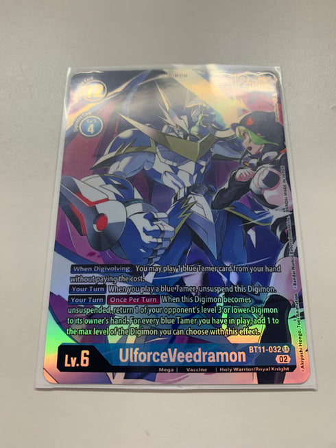 UlforceVeedramon BT11-032 (Alternate Art) | FULL HOLO | Orica PROXY