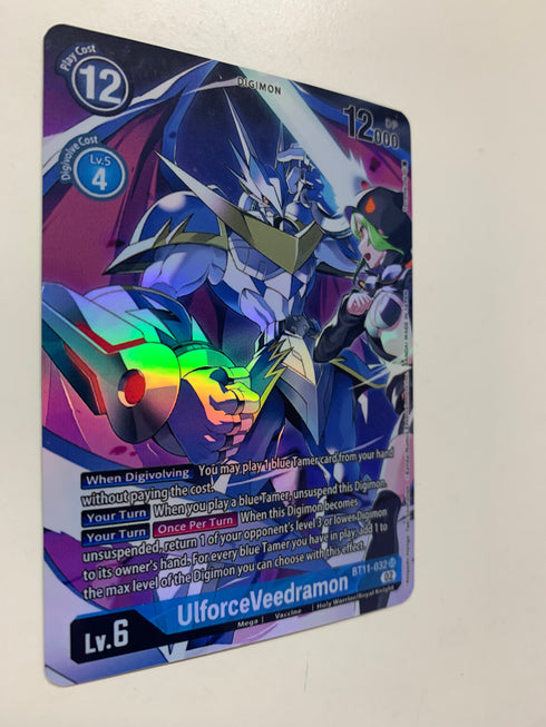 UlforceVeedramon BT11-032 (Alternate Art) | FULL HOLO | Orica PROXY